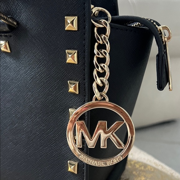Michael Kors Black Satchel - Picture 3 of 5
